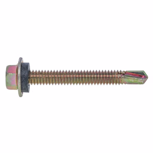 Hex Flange Head Self Drilling Screw w EPDM