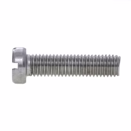 Cheese Head Slotted Screw, DIN 84